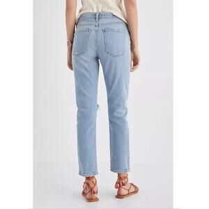 AGOLDE Toni Straight Leg Mid Rise Denim Jeans Women's 24 Capsule Easy Everyday